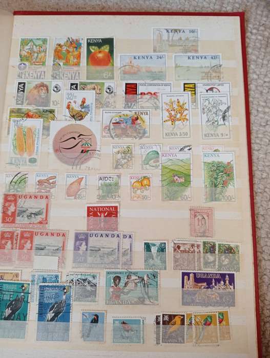 KUT-SCARCE COLLECTION in stock book QEII Pound,many high values etc MUST SEE BELOW