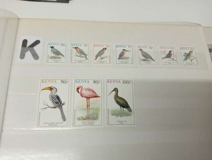 BIRDS   SCARCE SUPERB umm  set