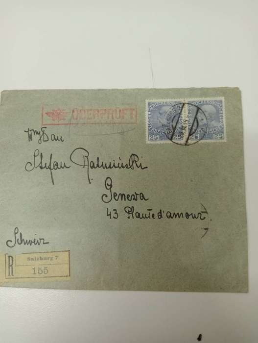 AUSTRIA-SCARCE EARLY COVERS-lovely usage look below