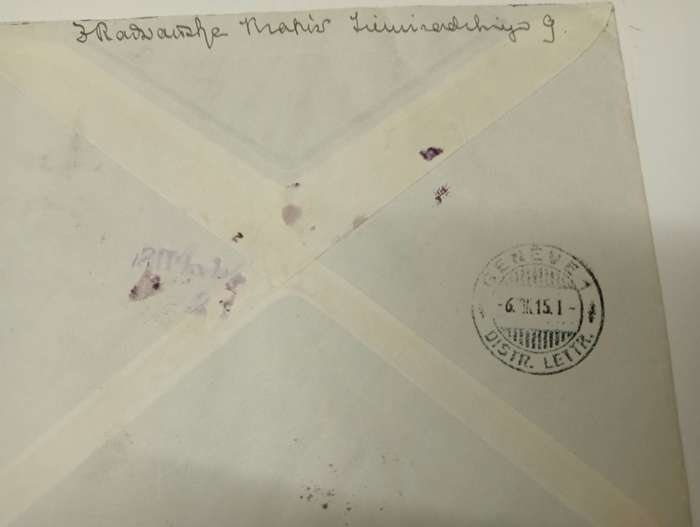 AUSTRIA-SCARCE COVERS-dee back stamps etc below