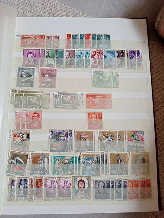 SPAIN   HUGE STOCK BOOK- 100`S AND HUNDRED`S SCARCE EARLIES,not nearly all shown!!