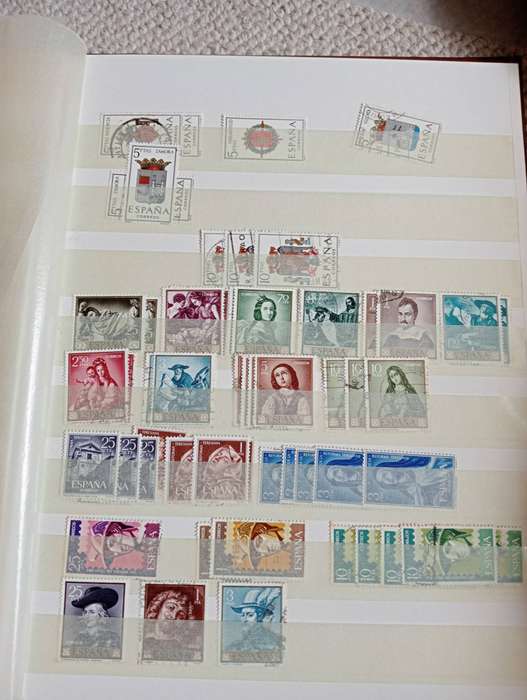SPAIN   HUGE STOCK BOOK- 100`S AND HUNDRED`S SCARCE EARLIES,not nearly all shown!!