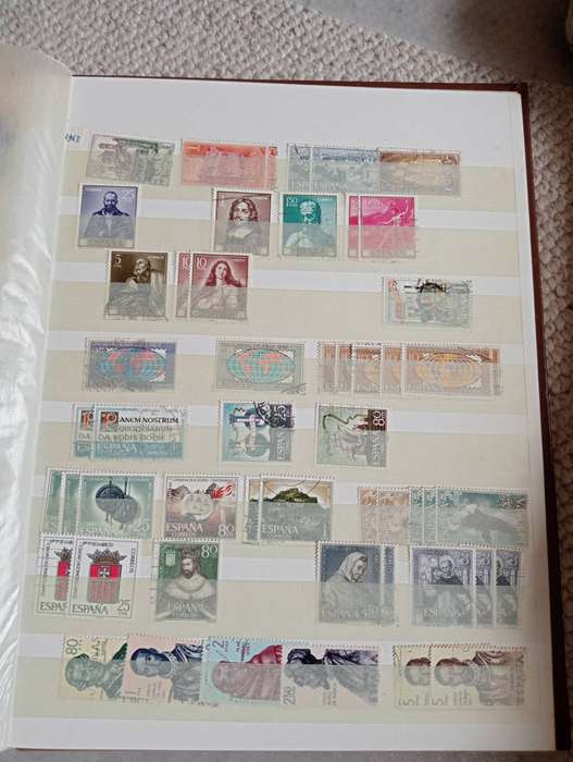 SPAIN   HUGE STOCK BOOK- 100`S AND HUNDRED`S SCARCE EARLIES,not nearly all shown!!