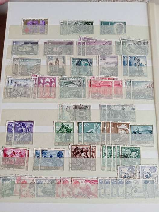 SPAIN   HUGE STOCK BOOK- 100`S AND HUNDRED`S SCARCE EARLIES,not nearly all shown!!