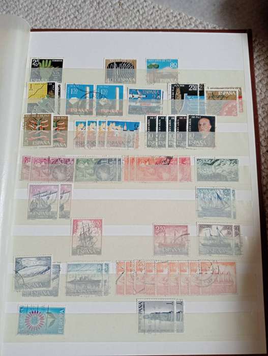 SPAIN   HUGE STOCK BOOK- 100`S AND HUNDRED`S SCARCE EARLIES,not nearly all shown!!