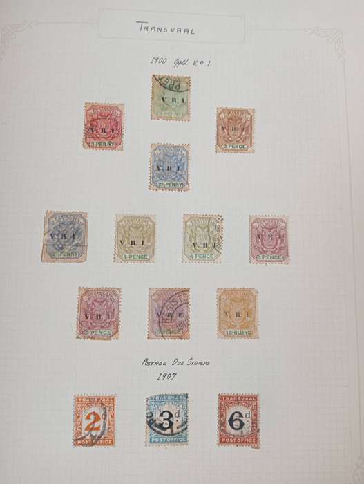 ALBUM  WITH 100`S AND HUNDRED`S TVL and USA vfu some SCARCE EARLIES,not nearly all shown!!