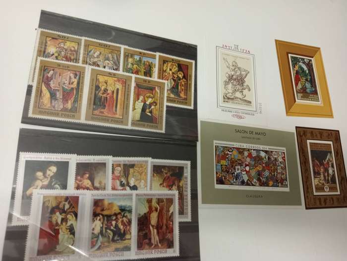 THEMATICS  MANY CARDS WITH SETS MINI SHEETS AND MUCH MORE-CARDS SOLD WITH SETS