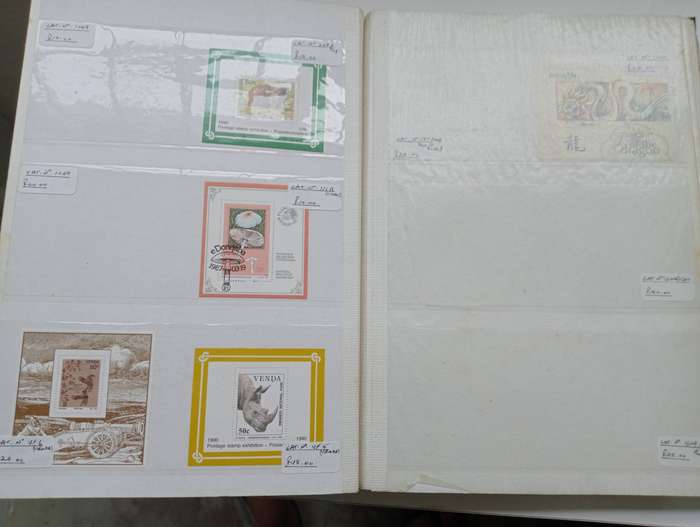 STOCK BOOK FULL of mint mini sheets-BARGAIN-not all shown