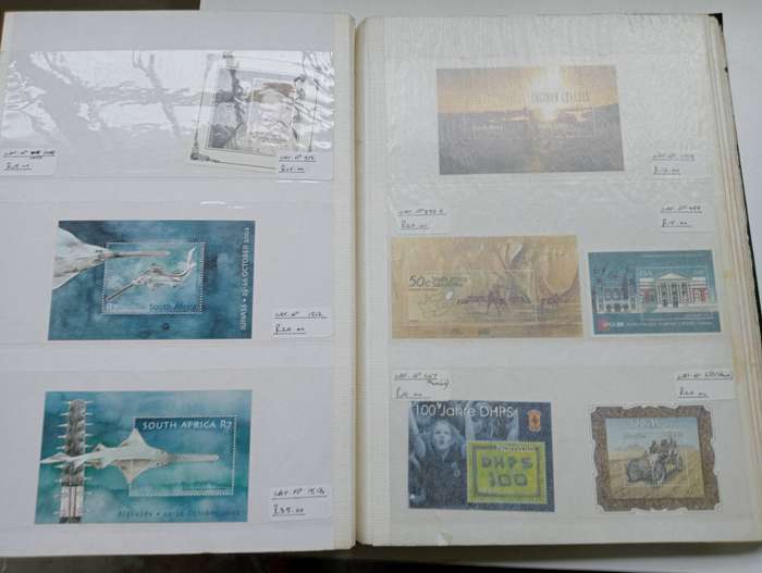 STOCK BOOK FULL of mint mini sheets-BARGAIN-not all shown