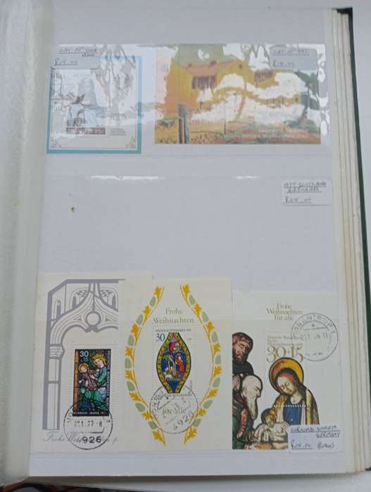 STOCK BOOK FULL of mint mini sheets-BARGAIN-not all shown