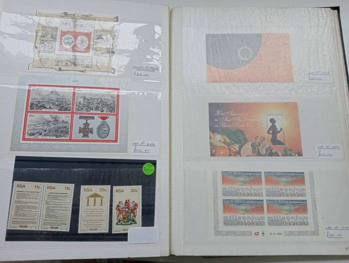 STOCK BOOK FULL of mint mini sheets-BARGAIN-not all shown