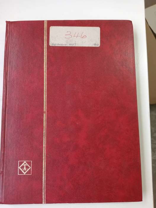 GERMANY-DEFINITIVES TO TOP VALUES-very high value STOCK BOOK-CLEAN,scarce officials etc