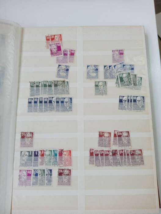 GERMANY-DEFINITIVES TO TOP VALUES-very high value STOCK BOOK-CLEAN,scarce officials etc