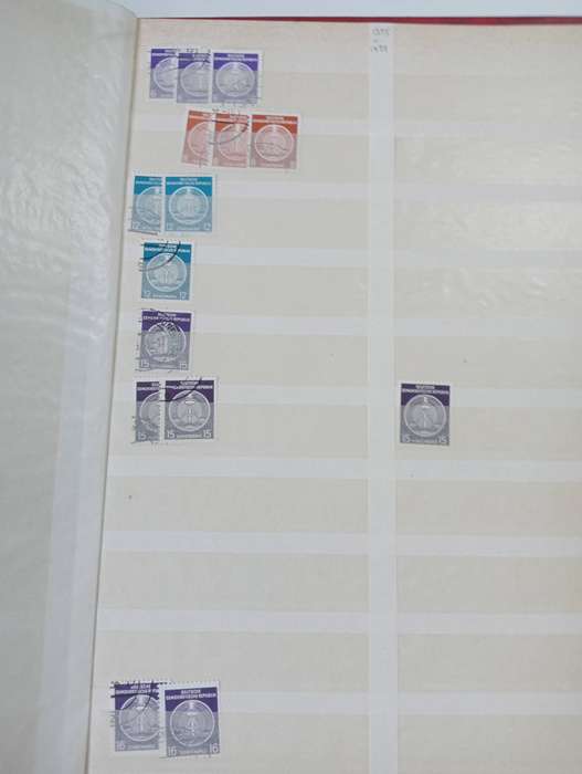 GERMANY-DEFINITIVES TO TOP VALUES-very high value STOCK BOOK-CLEAN,scarce officials etc
