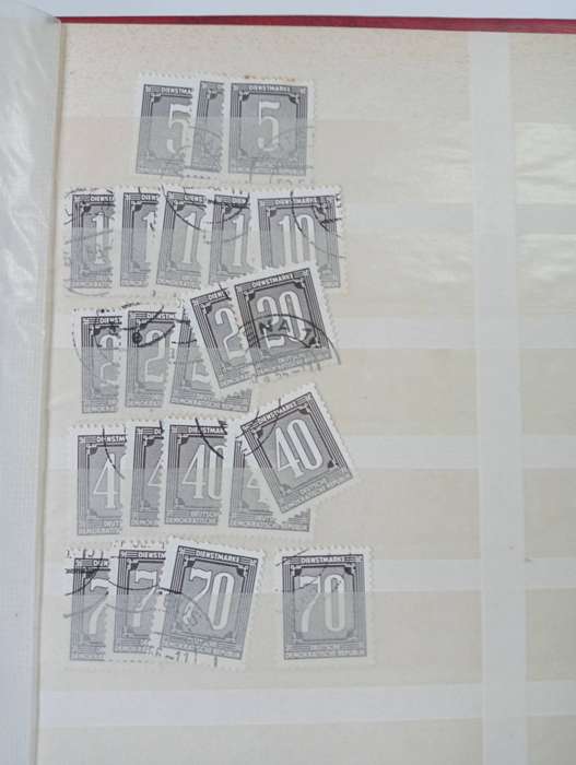 GERMANY-DEFINITIVES TO TOP VALUES-very high value STOCK BOOK-CLEAN,scarce officials etc