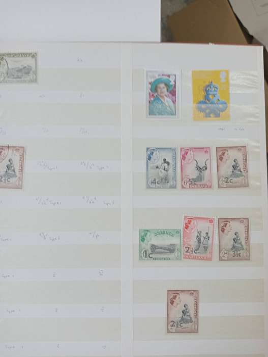 STOCK BOOK-WITH 100`s BRITISH AFRICA,packes,sets etc HIGH VALUE HERE