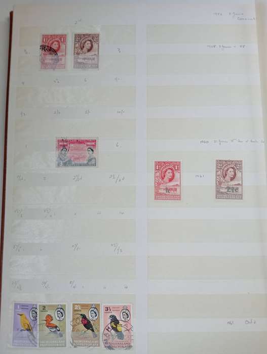 STOCK BOOK-WITH 100`s BRITISH AFRICA,packes,sets etc HIGH VALUE HERE
