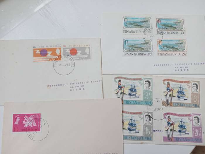Tristan da Cunha-nice lot of covers
