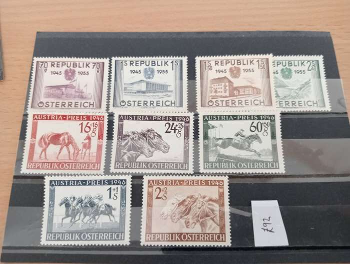 AUSTRIA-R2200.00  LOVELY lot SCARCE GROUP