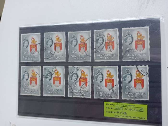 COMMONWEALTH-HIGH VALUE LOT ON CARDS " I`m GETTING LAZY !!! "  BARGAIN AT ASKING PRICE -see below !
