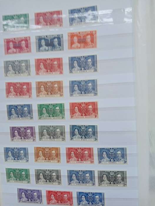 KGVI OMNIBUS 1937 collection not complete !! vfm