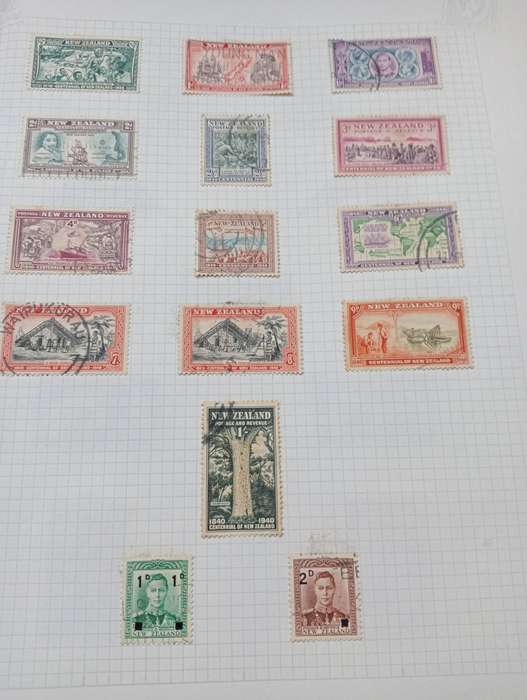 NEW ZEALAND AND CANADA-many sets on pages SEE BELOW