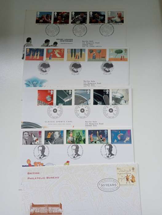 GB-SCARCE COLLECTION OF MODERN FDC AND ISSUES