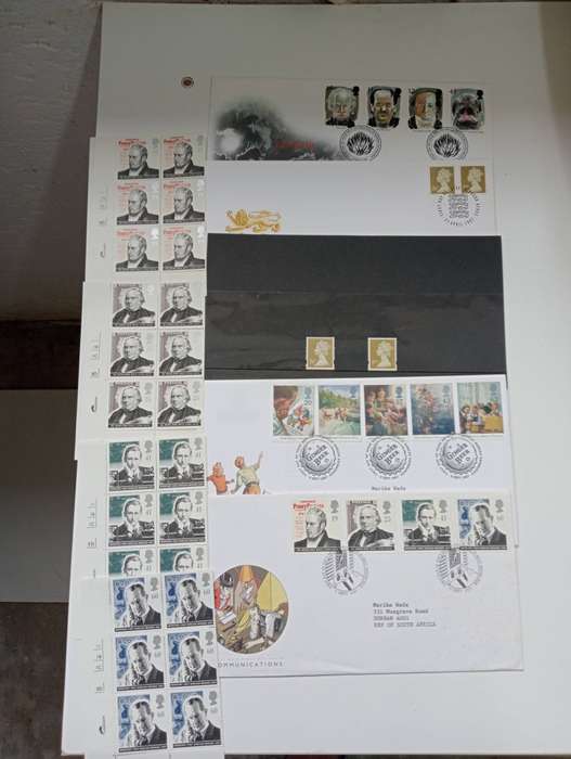 GB-SCARCE COLLECTION OF MODERN FDC AND ISSUES