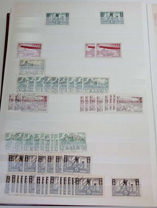 STOCK BOOK-SAAR VALUABLE COLL. !!      NB NB NEW AUCTION STARTING SOON !!! SAT 7am-11am SNAP AUCTION