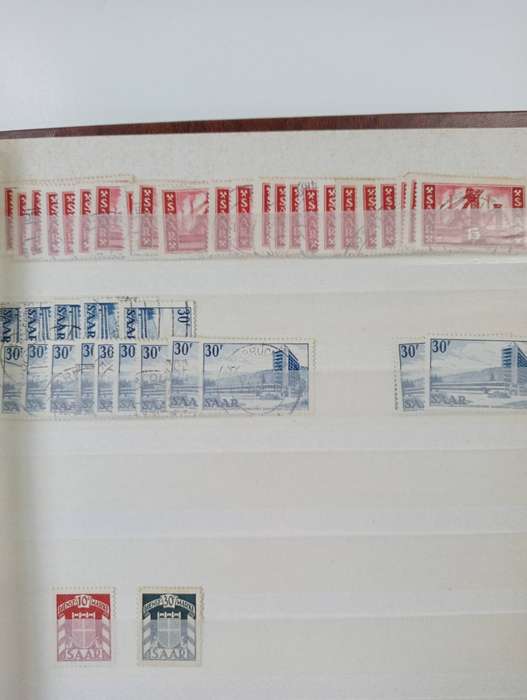 STOCK BOOK-SAAR VALUABLE COLL. !!      NB NB NEW AUCTION STARTING SOON !!! SAT 7am-11am SNAP AUCTION
