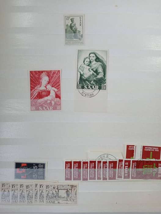 STOCK BOOK-SAAR VALUABLE COLL. !!      NB NB NEW AUCTION STARTING SOON !!! SAT 7am-11am SNAP AUCTION