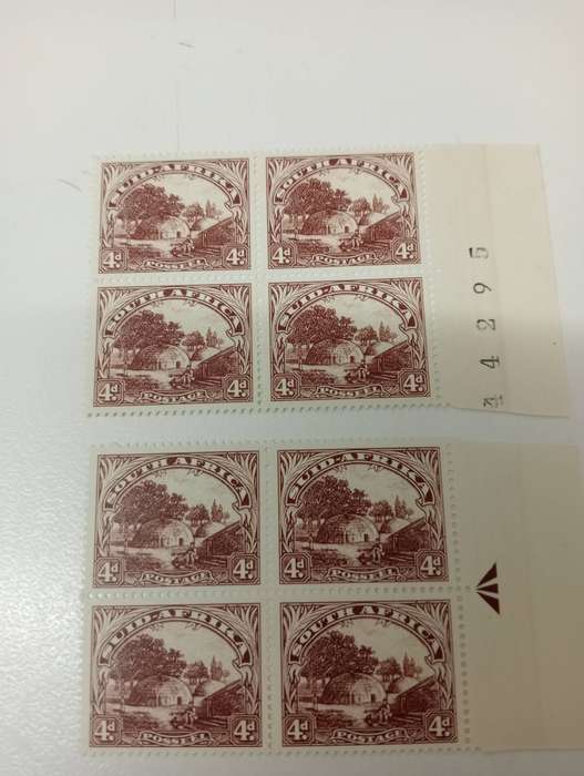 UNION-SUPERB UMM PANES BLOCKS ETC TO 5 SHILLINGS-light h.r. in margins-NB READ BELOW