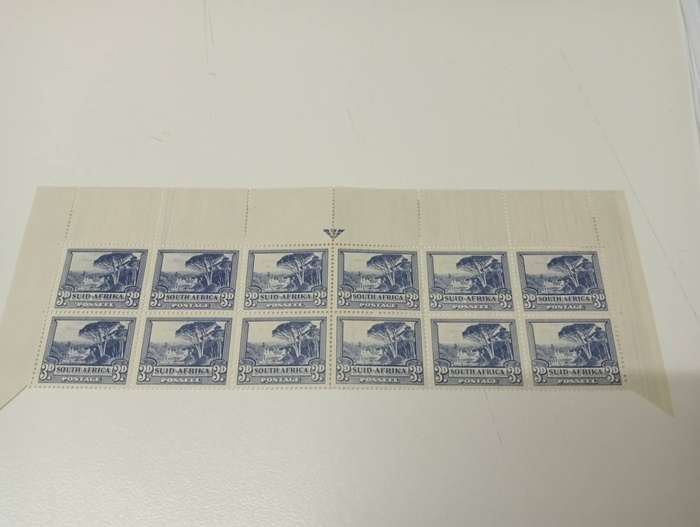 UNION-SUPERB UMM PANES BLOCKS ETC TO 5 SHILLINGS-light h.r. in margins-NB READ BELOW