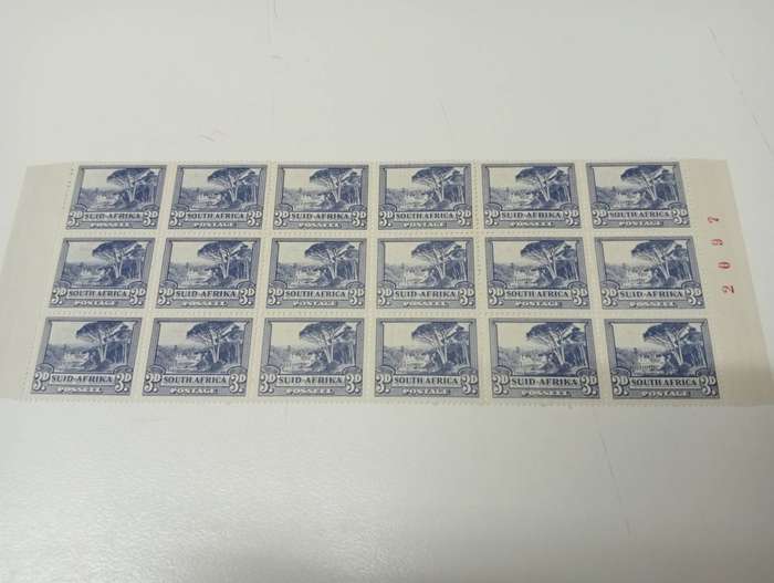 UNION-SUPERB UMM PANES BLOCKS ETC TO 5 SHILLINGS-light h.r. in margins-NB READ BELOW