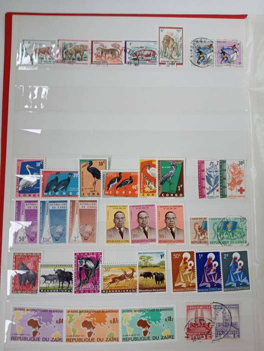 LOVELY VERY CLEAN STOCK BOOK,GOOD BELGIAN CONGO