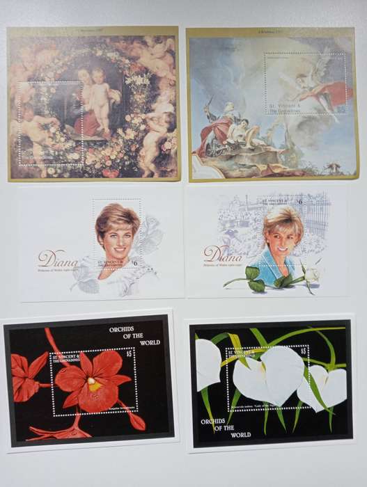 THEMATICS-PLANES LADY DI etc etc superb umm-see below !! SOME " SPECIMENS "