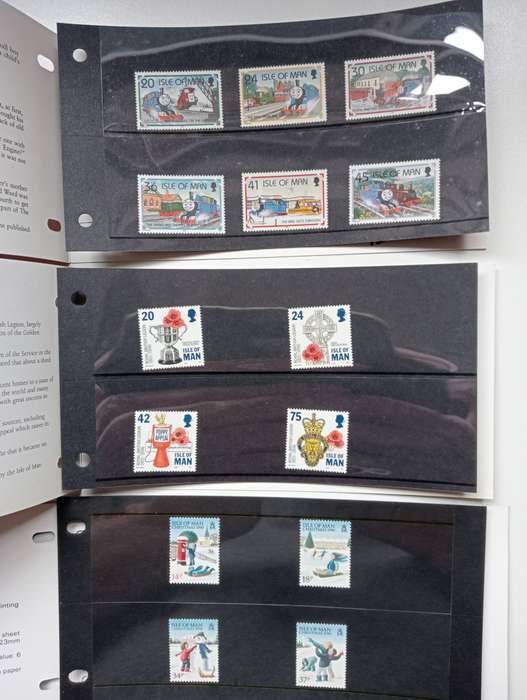 SCARCE COLLECTION OF 24 PRESENTATION ISSUES ALL INTACT UMM STAMPS