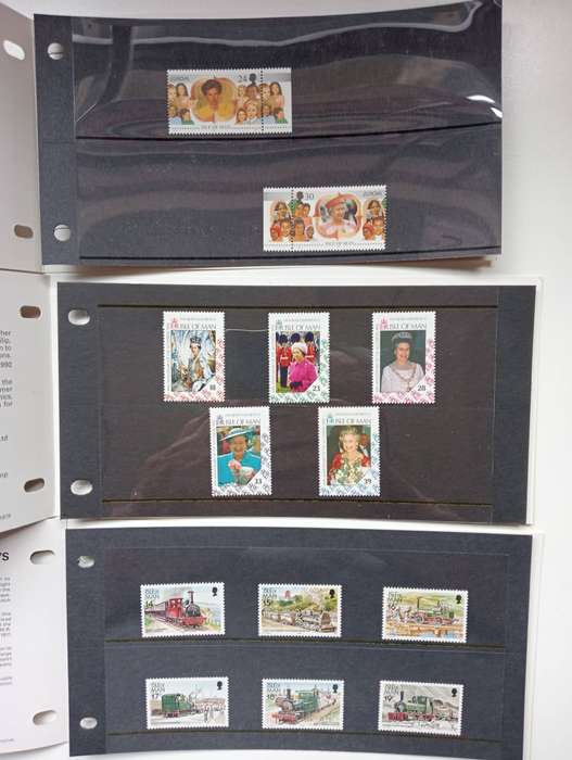 SCARCE COLLECTION OF 24 PRESENTATION ISSUES ALL INTACT UMM STAMPS
