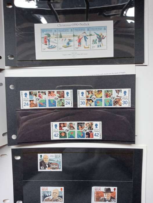 SCARCE COLLECTION OF 24 PRESENTATION ISSUES ALL INTACT UMM STAMPS