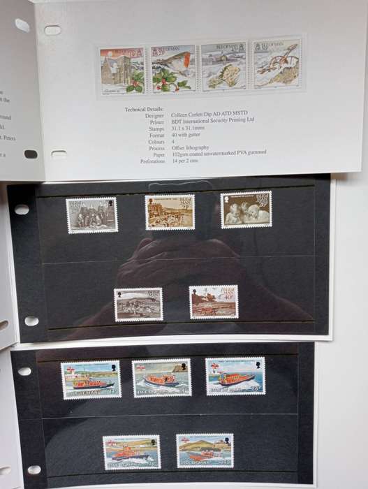 SCARCE COLLECTION OF 24 PRESENTATION ISSUES ALL INTACT UMM STAMPS
