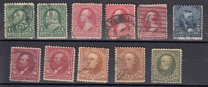 USA-1894  R1320.00   FINE/vfu -fill some gaps !