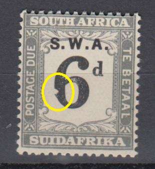 SWA- SGD46 VFM VARIETY " NICK IN 6 "  H.R.
