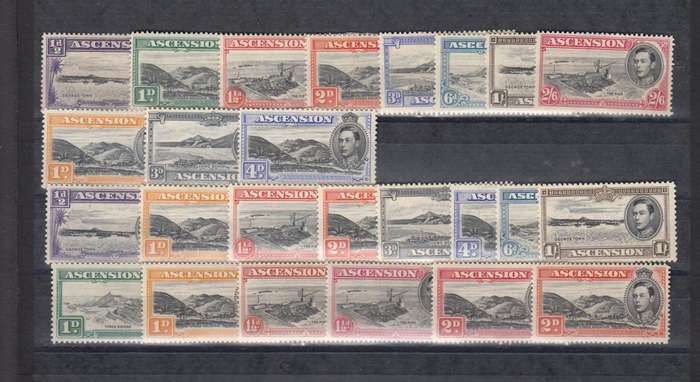 LOVELY FRESH KGVI LOTS H.R.  ON AUCTION TODAY-SEE THEM ALL   R8380 SCARCE PERF CHANGES