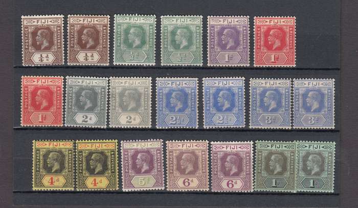 FIJI-KGV vfm lot h.r.   R1780.00