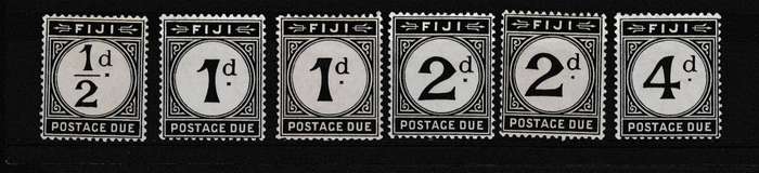 FIJI-POSTAGE DUES vfm h.r.  R760.00