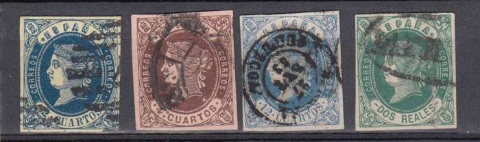 SPAIN-1862 SCARCE so superb used  R910.00+