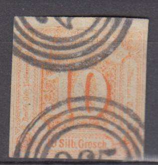 THURN & TAXIS 1859 SG 19 RARE STAMP-very fine used  R19 200.00