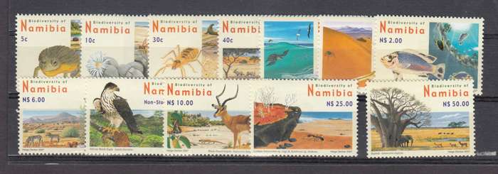 NAMIBIA 2007 SET superb umm TO 50 DOLLARS