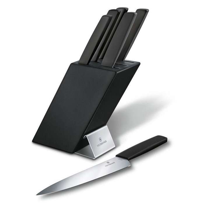 Victorinox Swiss Modern Knife Block 6 Pieces