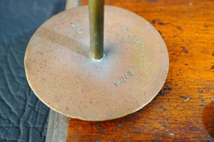 Antique Scale General Post office with Military Marks and Customs Stamps  **Good Condition**